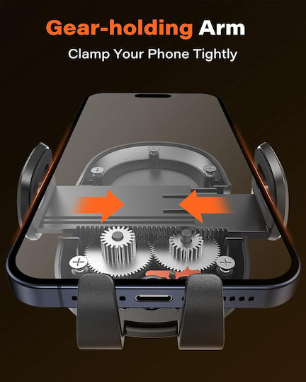 Apps2car Suport Auto Pentru Telefon Cu Ventuză Braț Telescopic Rotire 360