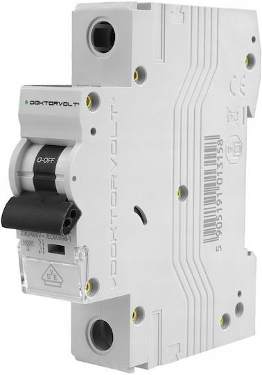 Doktorvolt Monopolischer Elektrische Schaltpaneel-Druckknopfschalter 10A