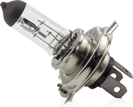 Bec Auto Halogen H4 12v 55/60w +30% Luminozitate Fază Scăzută Fază Înaltă Faruri