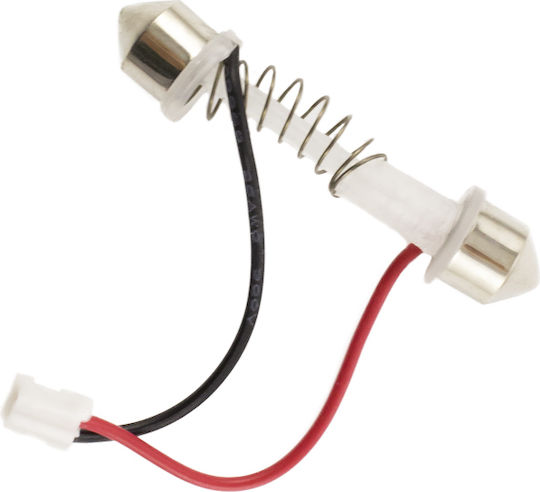 Bec Universal Led Auto W5w C5w Ba9s 12v 3w 320lm 6000k 16 Smd 5050 Canbus
