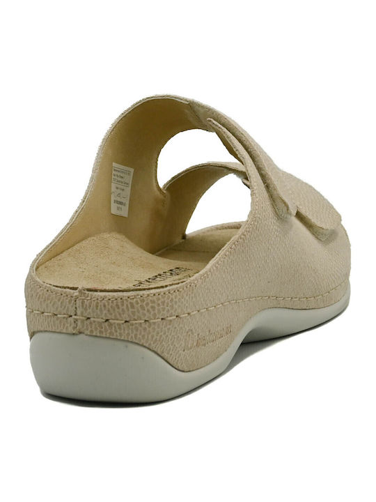 Leather Women's Anatomic Beige Sandals