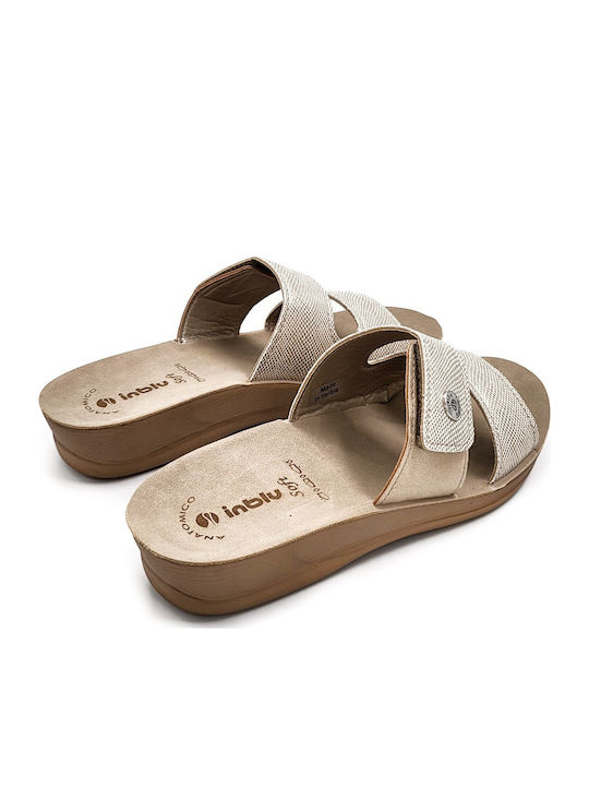 Leather Women's Anatomic Gold Sandals