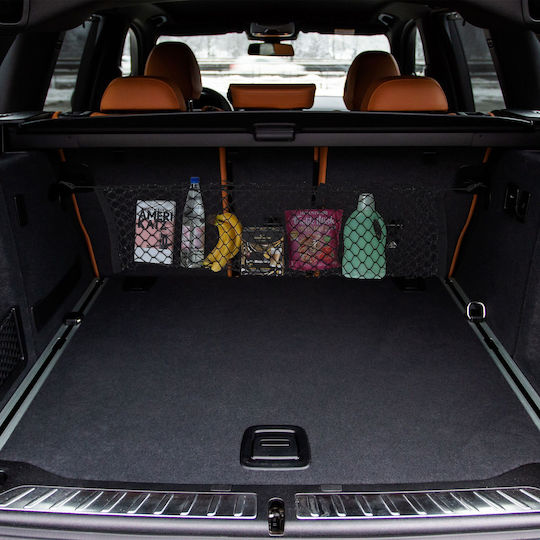 Relaxdays Trunk Net Black 40x2x120 Cm Storage Securing Loads