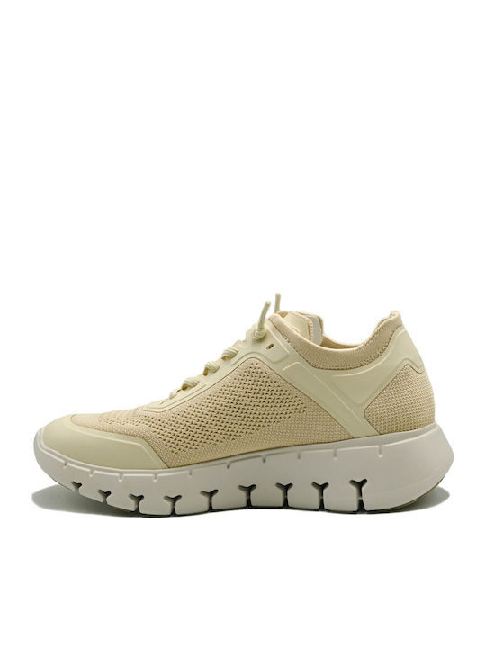 Γυναικεία Ανατομικά Sneakers Εκρού