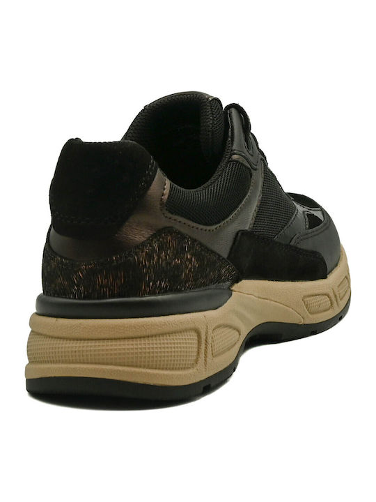 Damen Anatomische Sneakers Schwarz