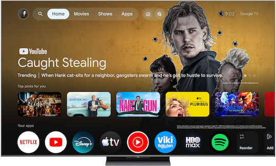 TCL Smart Televizor 85" 4K UHD SQD-Mini LED C8L HDR (2026) 85C8L