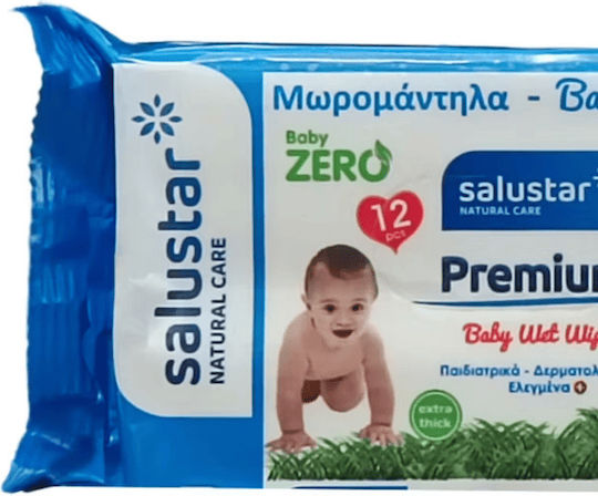 Salustar Babytücher ohne Alkohol & Parabene 12Stk