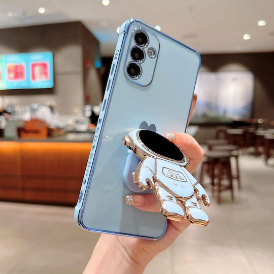 Husă Telefon 2în1 Flippy Compatibilă Samsung Galaxy S24 Husă Tpu Inclusă Suport Tip Astronaut Protecție Cameră Verde