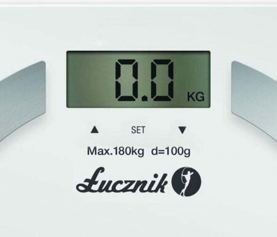 Lucznik Дигитална Везна За Баня 150кг Бяла BS-11A