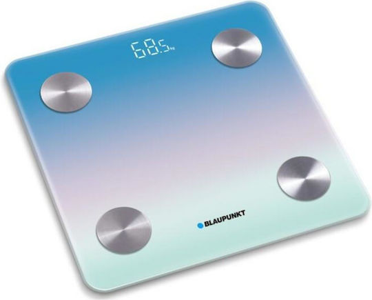 Blaupunkt Smart Bathroom Scale with Body Fat Counter & Bluetooth Blue BSM601BT