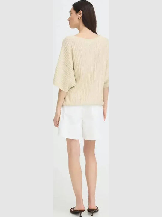 Γυναικείο T-shirt Beige