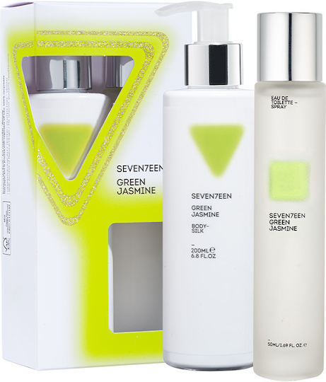Seventeen Green Jasmine Дамски Комплект с Eau de Toilette
