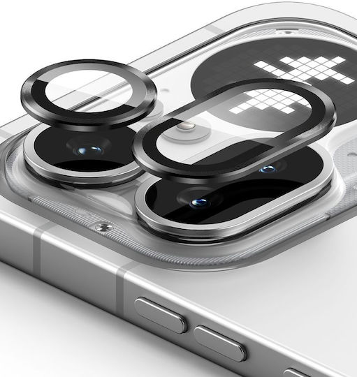 Nichts Kamera Schutz Gehärtetes Glas Schwarz Für Nichts Phone (4a) Pro