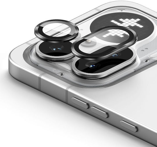 Nichts Kamera Schutz Gehärtetes Glas Schwarz Für Nichts Phone (4a) Pro