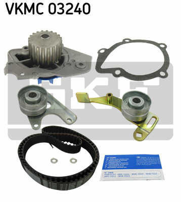 Skf Vkmc 03240 Water Pump Timing Belt Set