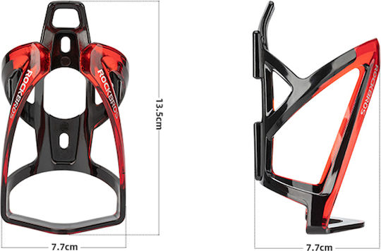 Bike Bottle Holder Black Red