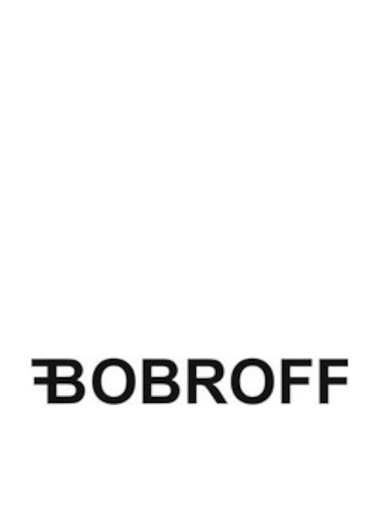Bobroff Ανδρικό Ρολόι 43mm Μπαταρίας Γκρι