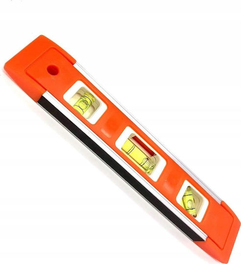 Isma Spirit Level PVC Magnetic 3-Bubble 225mm