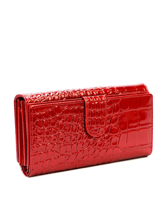 Gregorio Kleines Leder Damenbrieftasche Münzen Gold