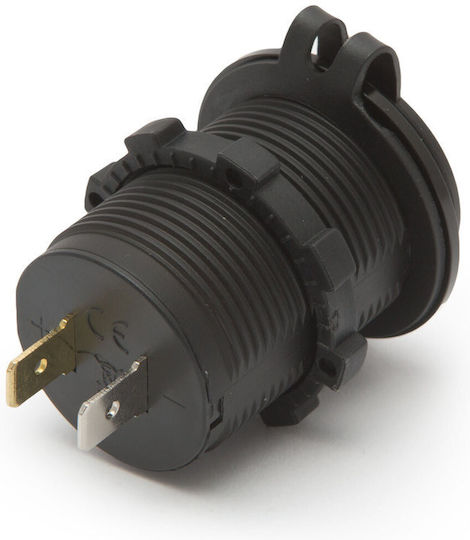 12v 24v Автомобилен Usb Контакт Замяна На Запалка 2 Порта 3.1a Led Осветление Защитен Капак
