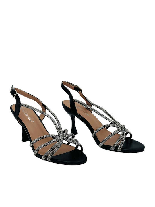 Leather Black Sandals