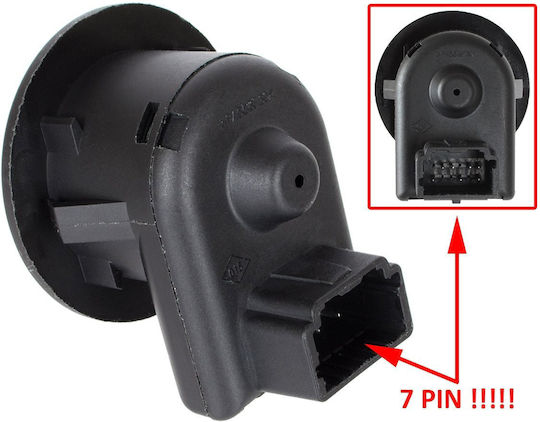 Dacia Logan Ii 2012 Electric Mirror Adjustment Switch Without Folding Function 7 Pins