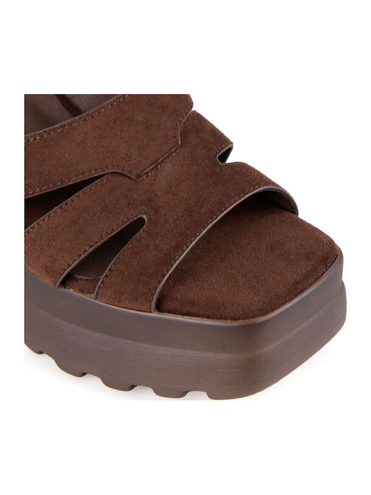 Suede Πέδιλα Καφέ