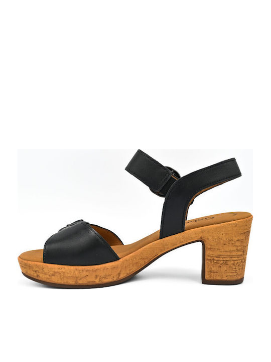 Leather Anatomic Orange Sandals