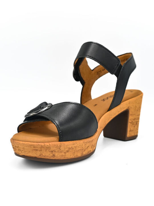 Leather Anatomic Orange Sandals