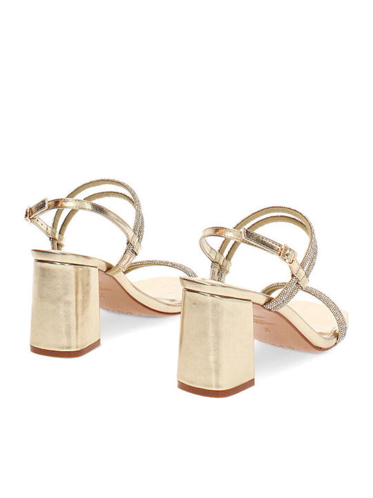 Damen Sandalen Gold