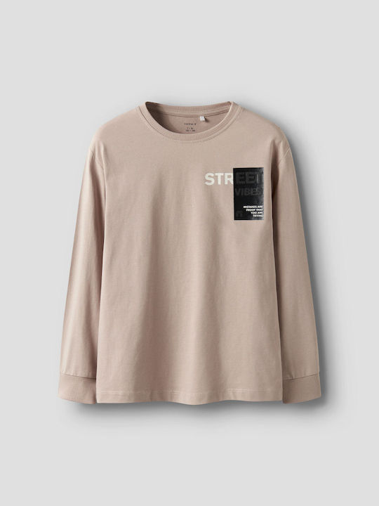 Kinderoberteil Langärmelig Beige