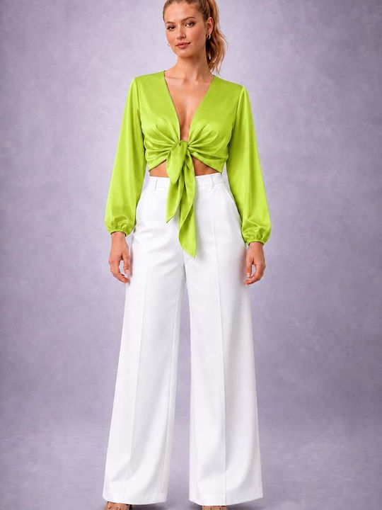 Bolero Verde Lime Pentru Femei