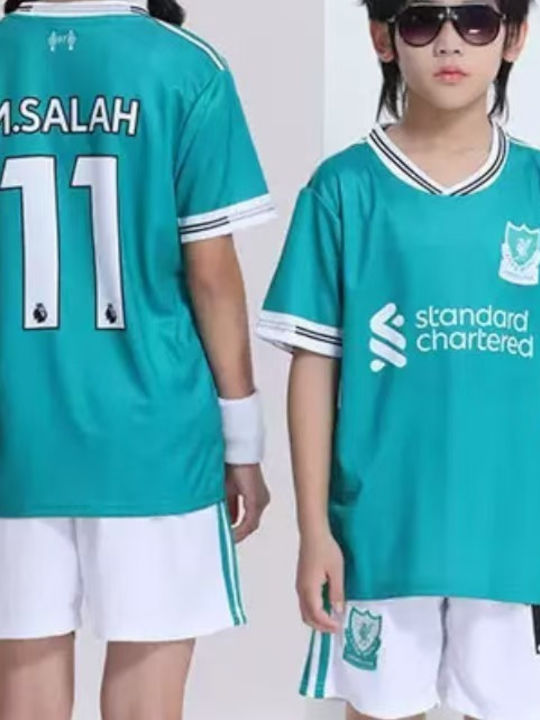 King Παιδικό Σετ Ποδοσφαίρου Salah Liverpool 2026 Away