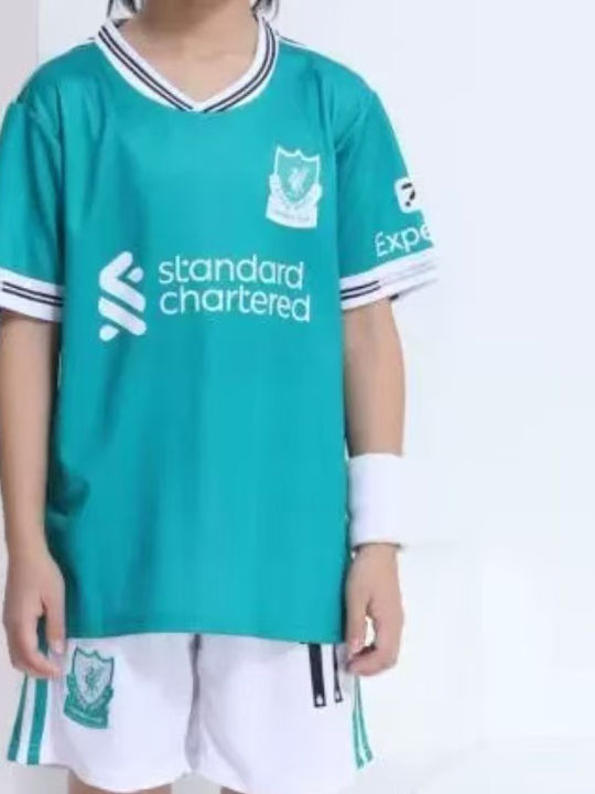 King Set Fotbal Copii Salah Liverpool 2026 Deplasare