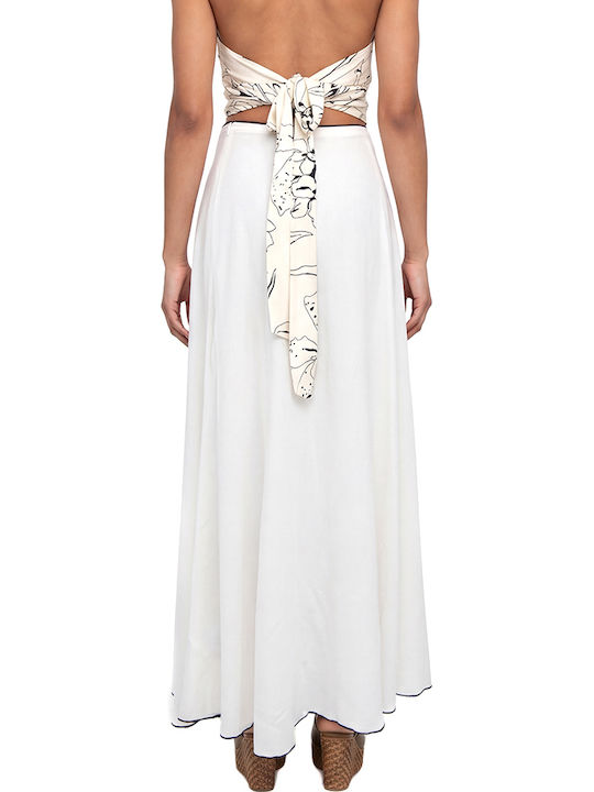 Topshop Φούστα Λευκο