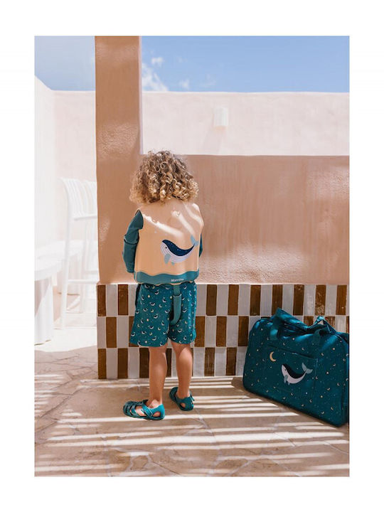 Tutete 5 Years Teal Whale Kids Swimwear Swim Shorts Teal Whale
