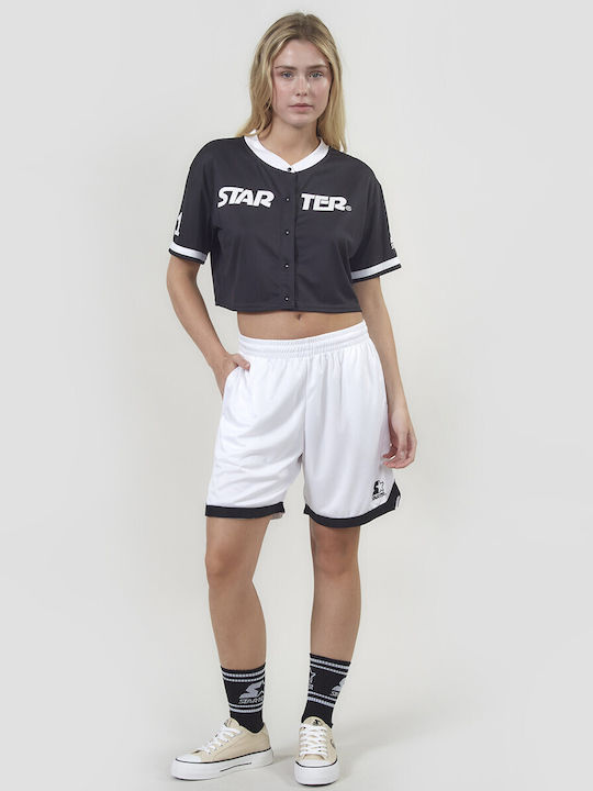 Women's Set with Activewear White Bermuda 0814540002-White