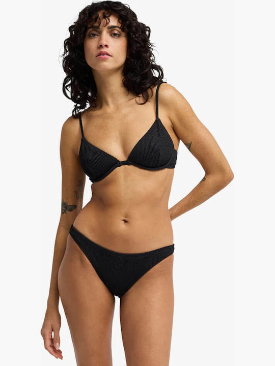 Summer High Tropic Bikini Slip Black Pebble