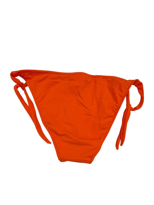 Bikinihosen Brasil mit Schnürung Orange 0300