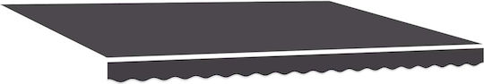 vidaXL Grey Awning Frame with PU Coating 2x4m