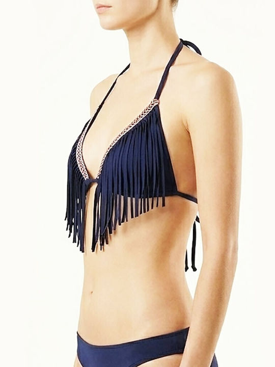 Top Sutien De Bikini Albastru