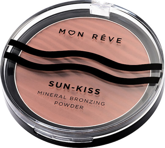 Mon Reve Sun Kiss Pudră Minerală Bronzantă 02 Mată Sun Kiss 18gr