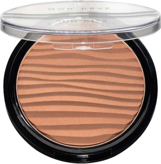 Mon Reve Sun Kiss Pudră Minerală Bronzantă 02 Mată Sun Kiss 18gr