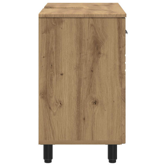 vidaXL Πάγκος χωρίς Νιπτήρα Μ60xΒ35xΥ60cm Δρυς