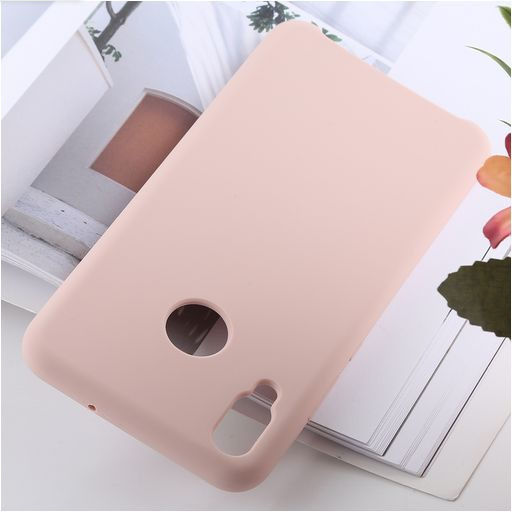 Forcell Solid Back Cover Σιλικόνης Ροζ (Honor 8X)