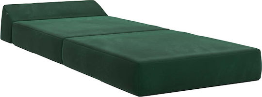 Armchair Bed Dark Green 60x70x41cm