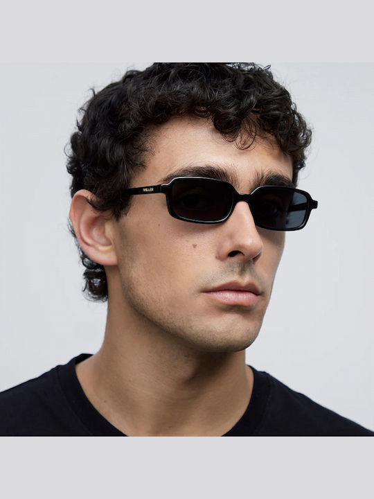 Meller All Damen Sonnenbrille mit Schwarz Kunststoff Gestell und Schwarz Linse RA-TUTCAR
