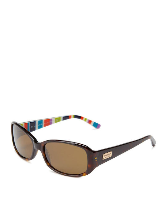 Kate Spade Γυαλιά Ηλίου Καφέ με Κοκκάλινο Σκελετό Kate Spade Γυαλιά Ηλίου Καφέ με Κοκκάλινο Σκελετό