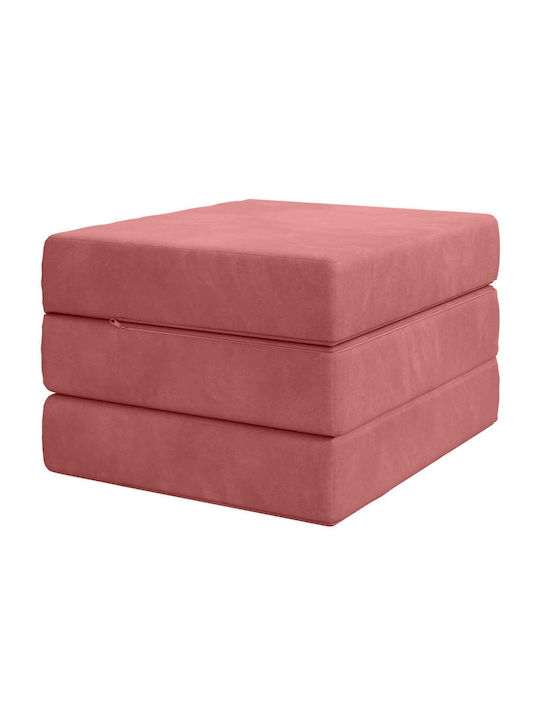 vidaXL Velvet Pink Decorative Pillow Case 45x90cm