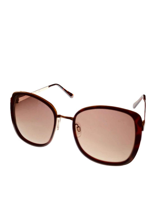 Kenneth Cole Γυαλιά Ηλίου Καφέ με Mixed Σκελετό Kenneth Cole Γυαλιά Ηλίου Καφέ με Mixed Σκελετό